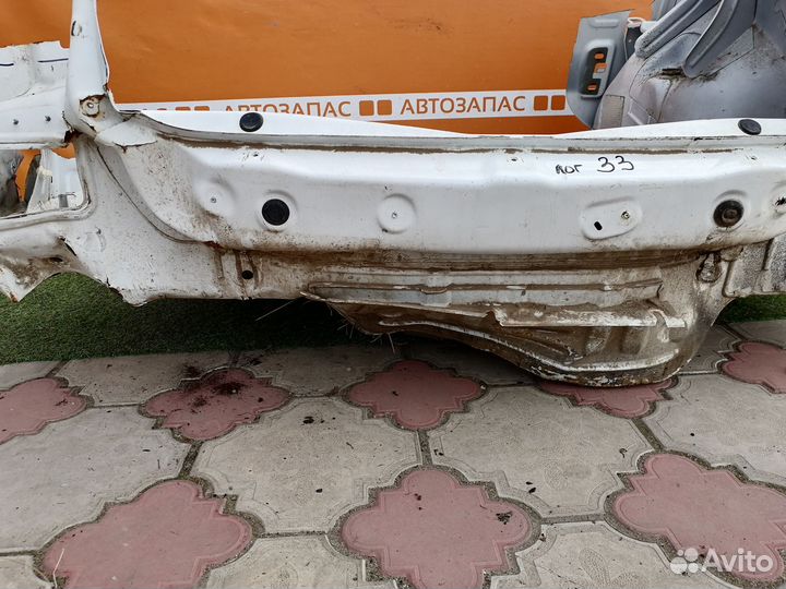 Панель задняя ниша под запаску Renault Logan 2