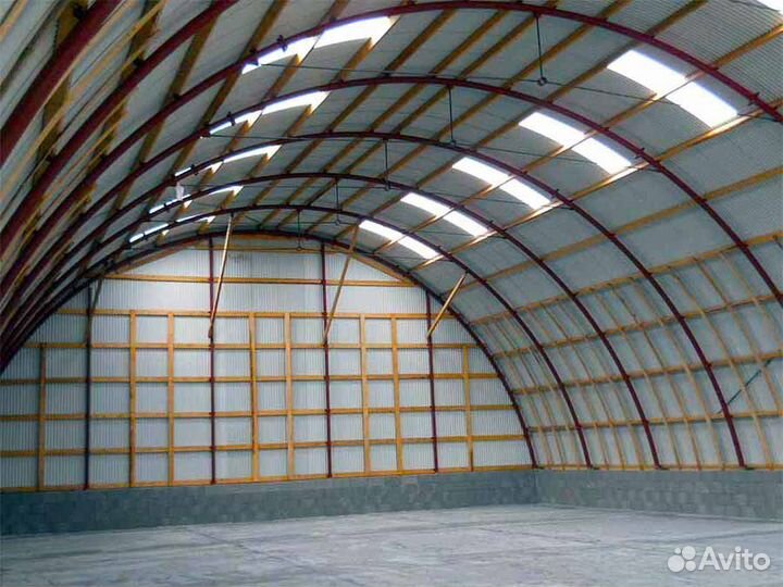 Арочные ангары 21х60 (1260 м2)