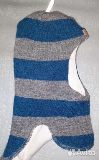 Шапка шлем kivat, варежки reima