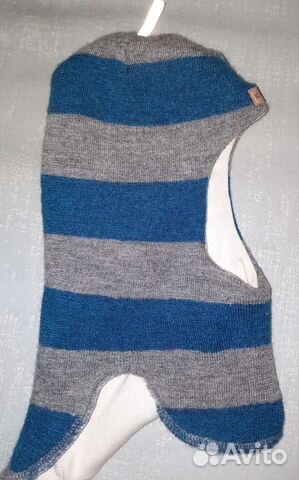 Шапка шлем kivat, варежки reima