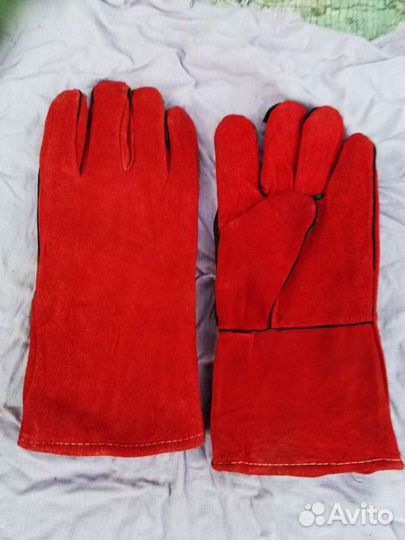 Краги брезентовые крепкие из СССР