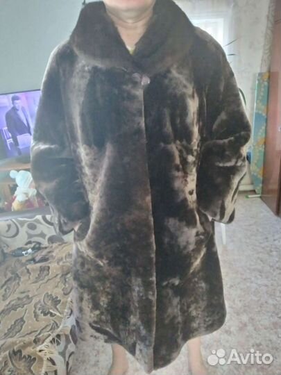 Шуба мутоновая