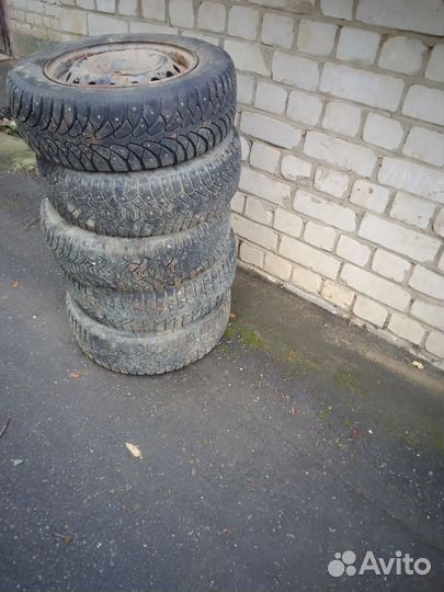 Зимняя резина r14 на дисках бу