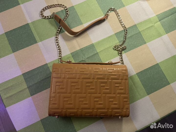 Клатч женский коричневый