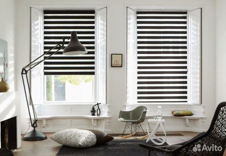 Рулонные шторы и жалюзи всех видов