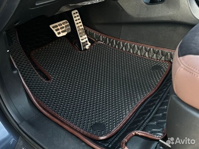 Коврики из экокожи 3Д/5Д на Omoda