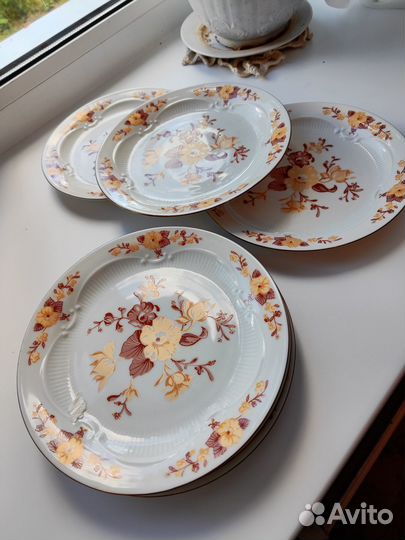 Набор тарелок фарфор ГДР