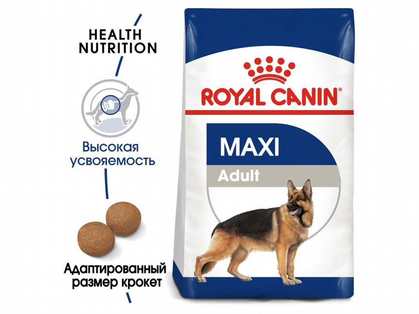 Корм сухой для собак Royal Canin Maxi Adult