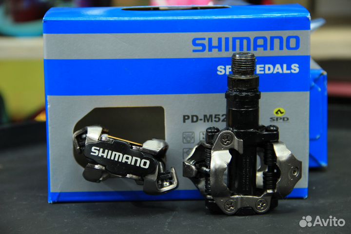 Педали контактные Shimano PD-M520