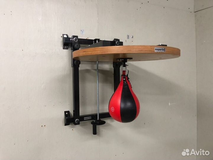 Пневмогруша скоростная кожаная с платформой