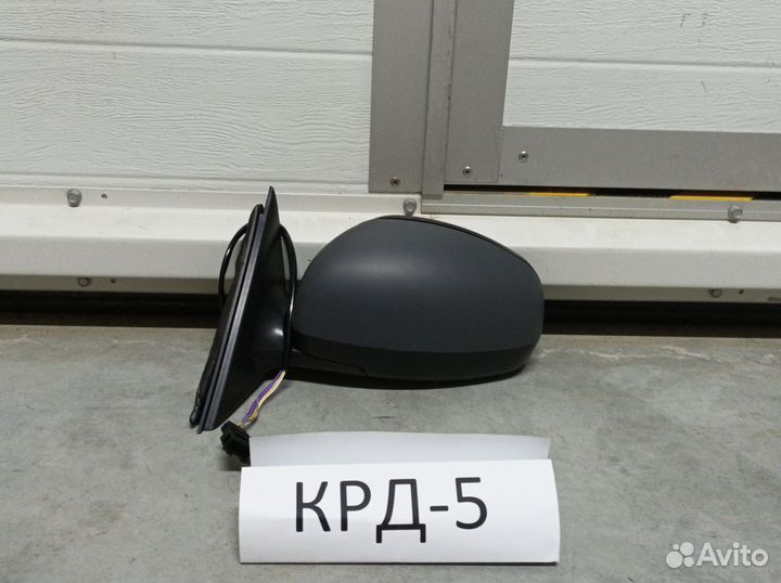 Зеркало левое Skoda Fabia 2 5J