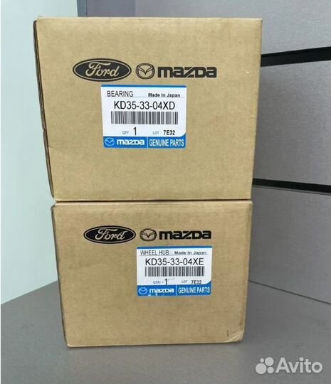 Ступица передняя Mazda TK483304XE