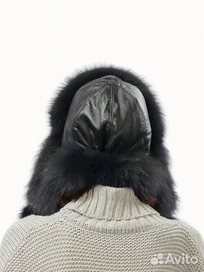 Шапка женская из песца