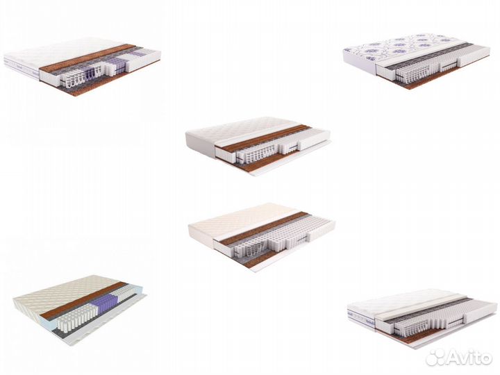 Матрас 160х200 140х200 и другие размеры новый