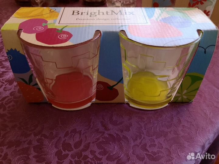 Бокалы новые в коробке