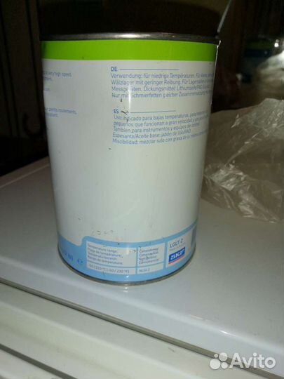 Смазка lglt 2/1, SKF