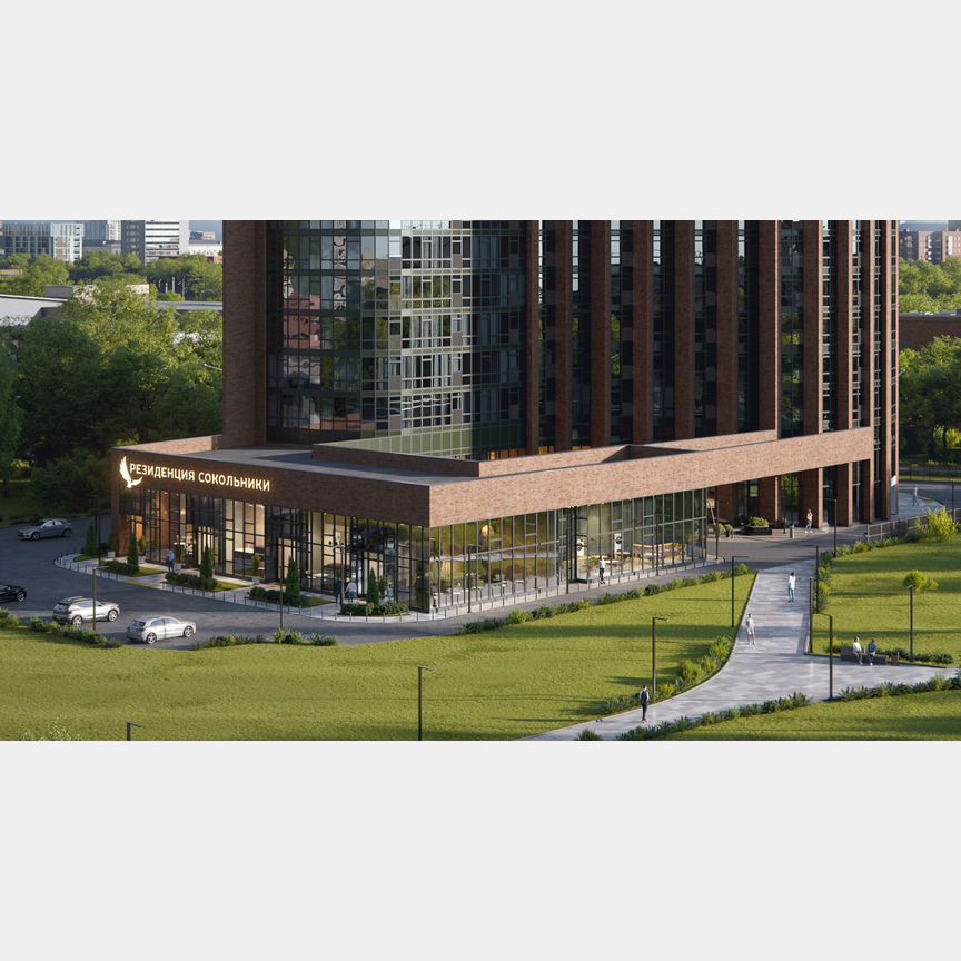 3-к. апартаменты, 99,4 м², 16/21 эт.