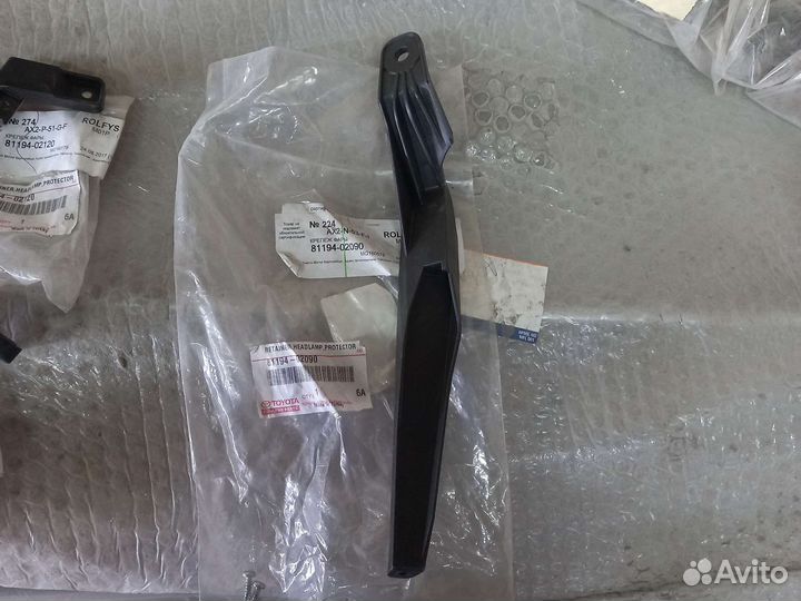 Ремкомплект фары левой toyota corolla 180