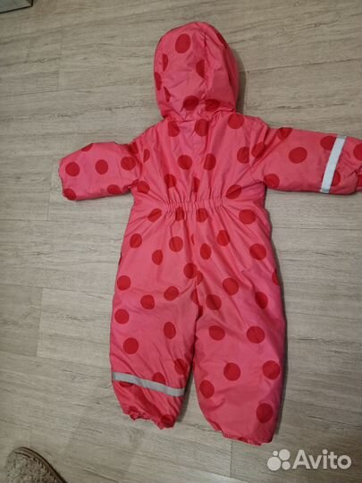 Зимний комбинезон для девочки 86
