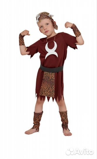 Костюм папуаса, африканца