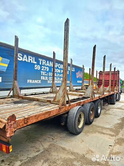 Полуприцеп лесовоз (сортиментовоз) Schmitz Cargobull S01, 1993