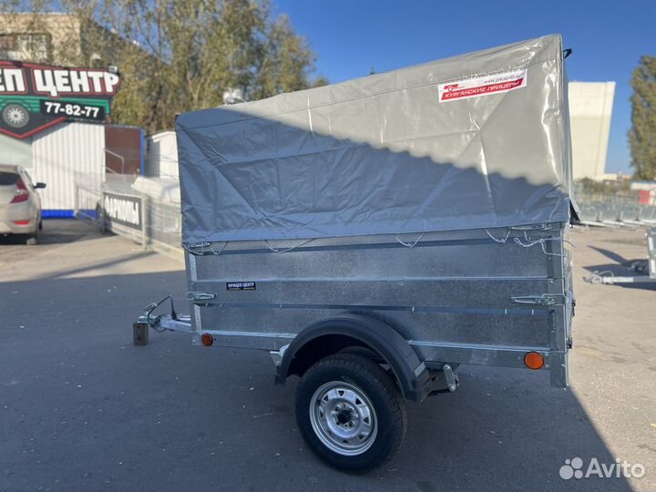 Продам прицеп Крепыш 2,0 с доп бортами выс. тент