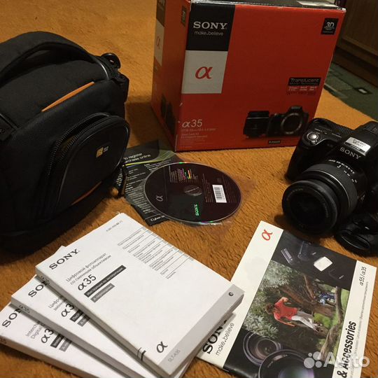 Зеркальный фотоаппарат Sony a35
