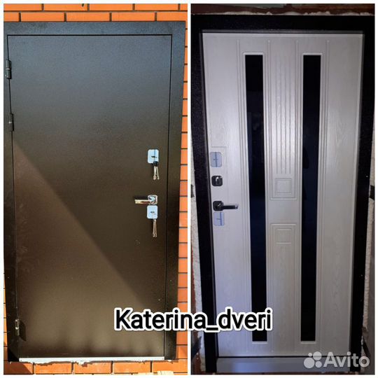 Дверь уличная новая
