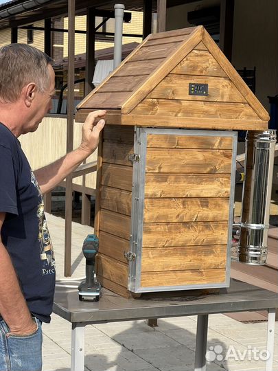 Коптильня холодного и горячего копчения