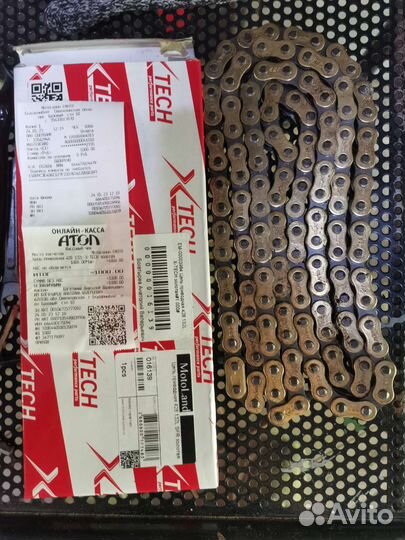 428 цепь 132 звена для мотоцикла