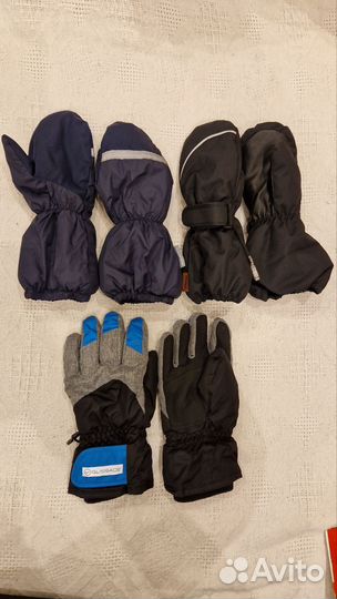 Зимние варежки краги reima, kerry, glissage