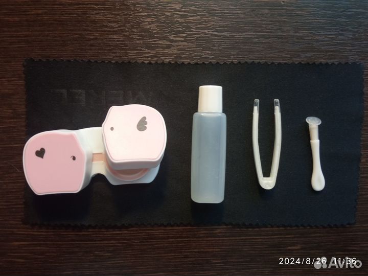 Контейнер для контактных линз + пинцет