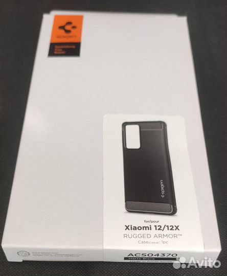 Чехол Spigen на xiaomi 12/12x (ACS04370)