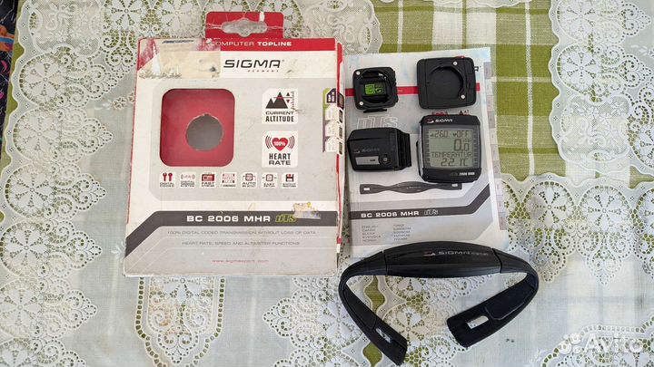 Велокомпьютер+Пульс Sigma Bc 2006 mhr запчасти
