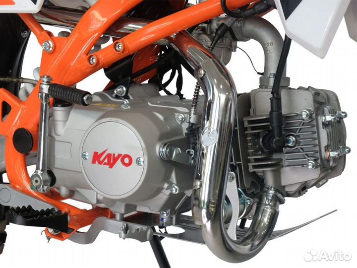 Питбайк kayo evolution YX125EM 17/14 KRZ эл. мех