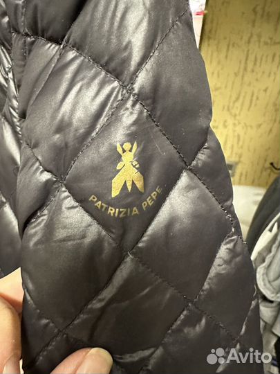 Летний стеганый пуховик Patrizia Pepe