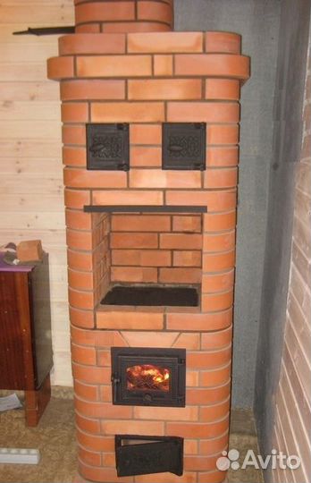 Кладка печи,камина,барбекю