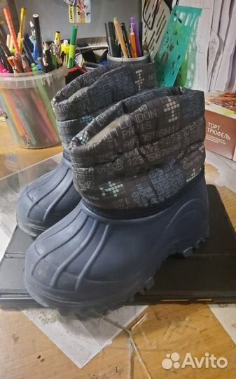 Сноубутсы 27 28 для мальчика