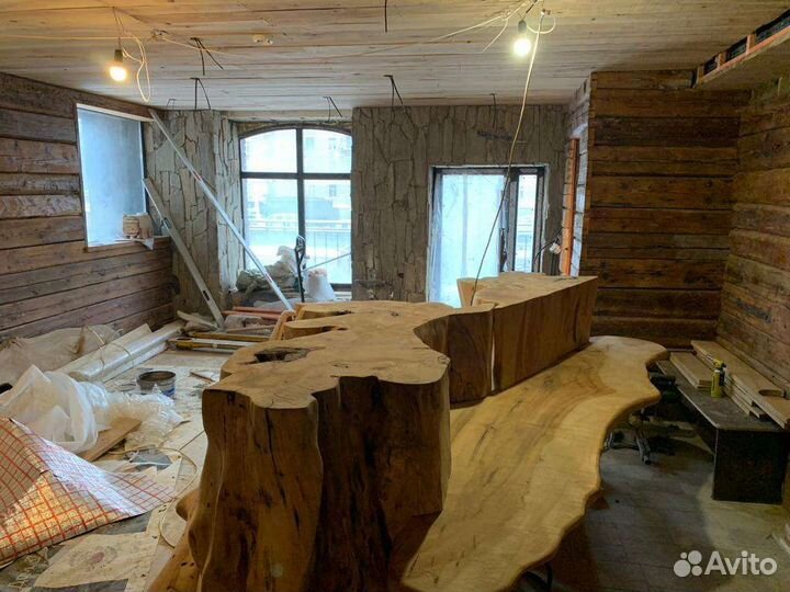 Пень тополь