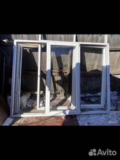 Окно пластиковое бу