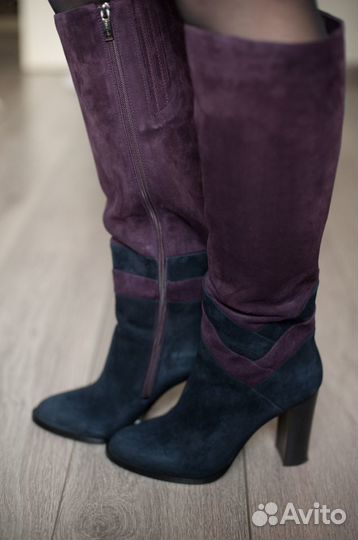 Сапоги женские Эконика, кожа 39 размер