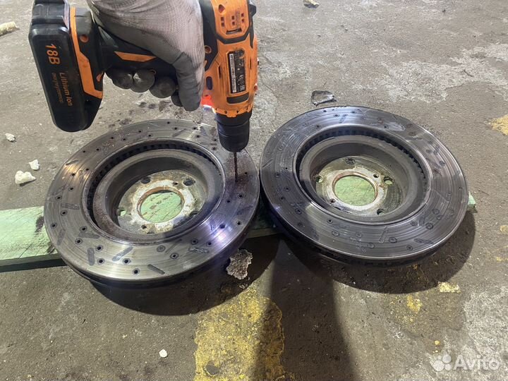 Проточка тормозных дисков