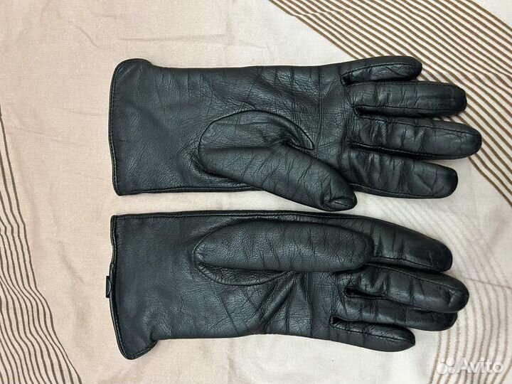 Перчатки женские кожаные 7 размер
