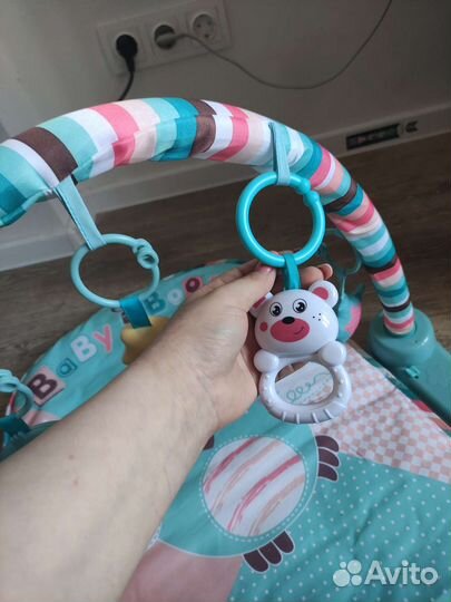 Развивающий коврик с пианино