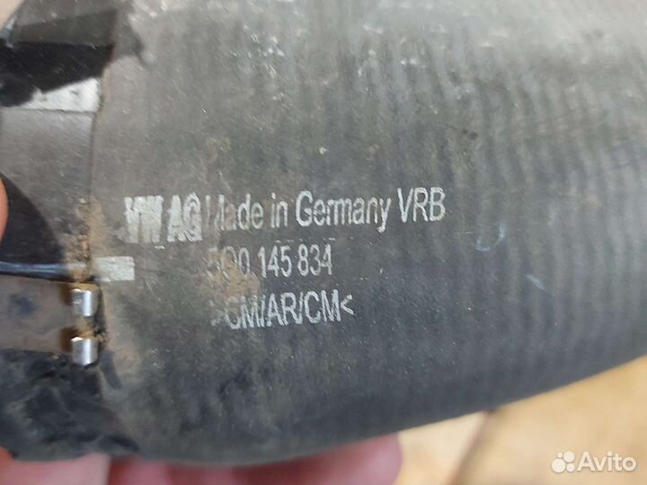 Патрубки интеркулера VW, Audi, Skoda mqb