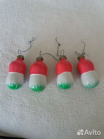 Елочные игрушки СССР