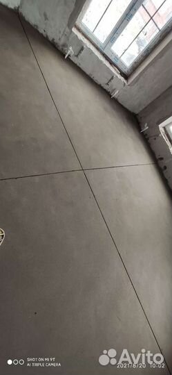 Стяжка пола за 1 день