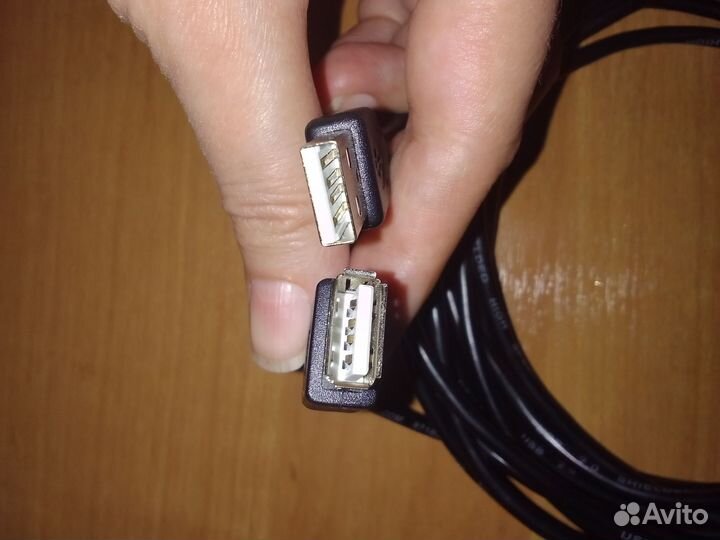Кабель-удлинитель USB A(m) - USB A(f), 4,5м