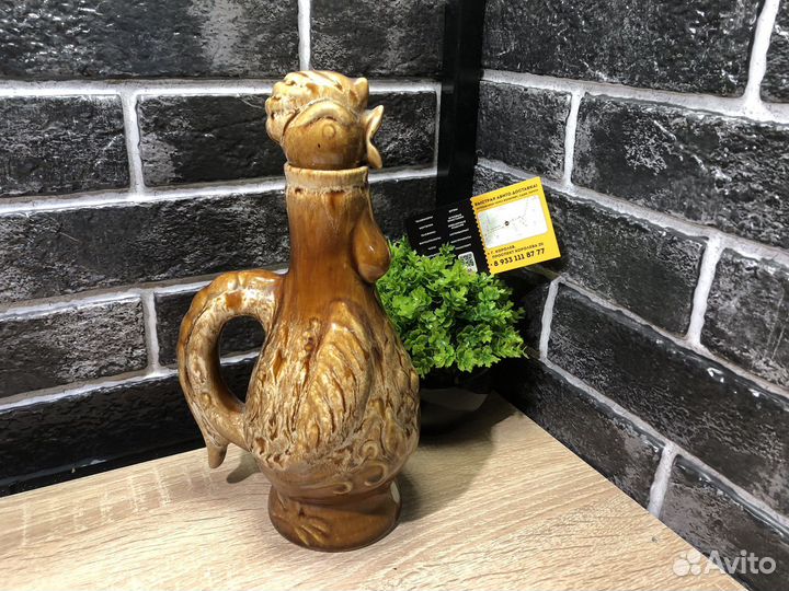 К.2090 Штоф керамика Петух