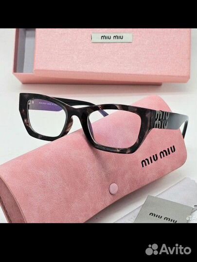 Очки имиджевые miu miu